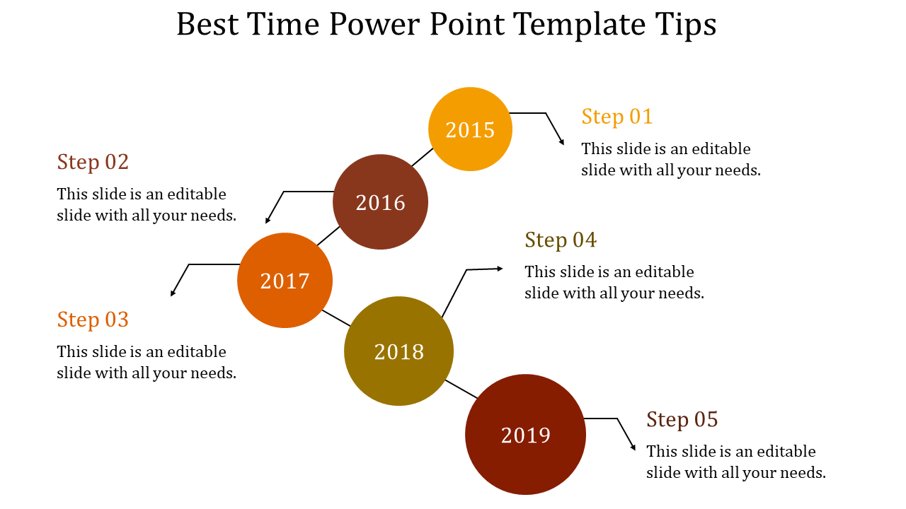 Free - Our Pre designed Time PowerPoint template and Google slides